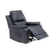 thumbnail image 3 of Sillón Berger Reclinable Eléctrico con Vibromasaje Negro, 3 of 3