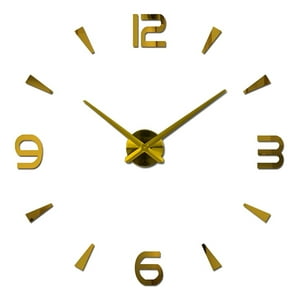 Genérico - Reloj Pared Moderno 3D Acrílico Decoración Hogar Grande Jhn