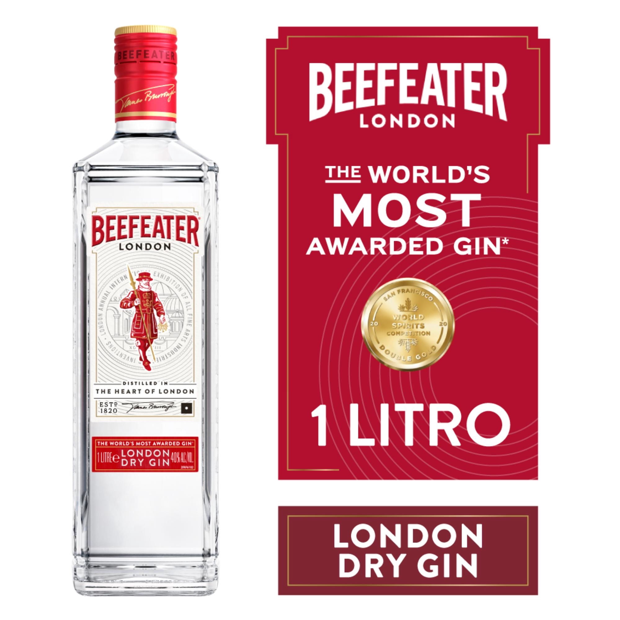 Gin Botella Beefeater Dry Litro