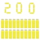 thumbnail image 1 of Dardos suaves de media longitud 200 piezas para Dart Zone, Adventure, Nerf, 1 of 6