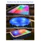 thumbnail image 2 of Luces solares para piscina APONUO - Pack de 4 RGB impermeables, 2 of 8