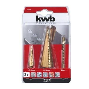 Kwb - Set De Brocas Escalonadas 3Un