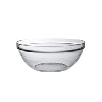 Juego De Cuencos Para Mezclar Duralex Gigogne Glass, 2,5 L, Apilables, Transparentes
