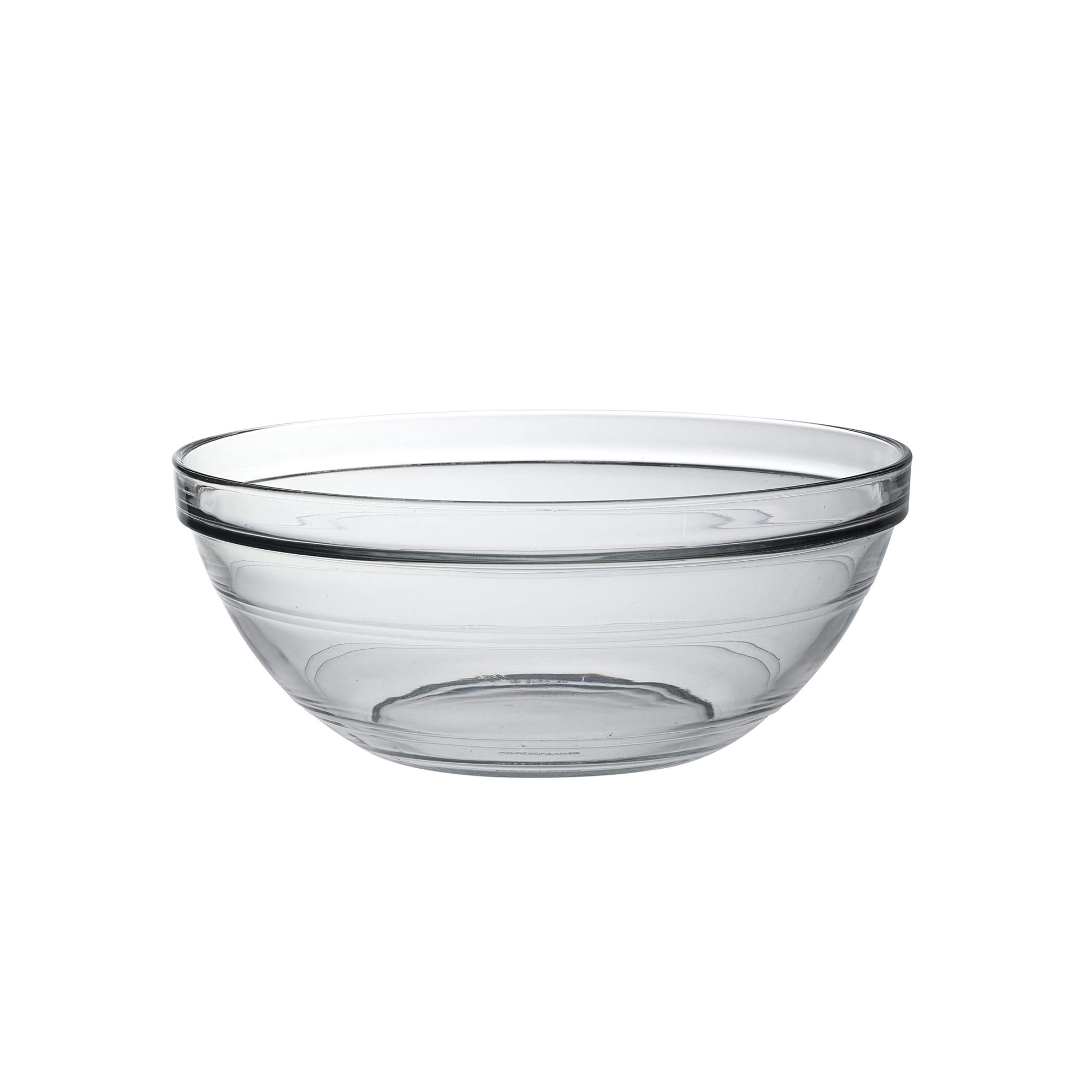 Juego De Cuencos Para Mezclar Duralex Gigogne Glass, 2,5 L, Apilables, Transparentes