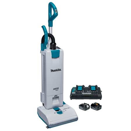 Aspiradora Vertical Inalámbrica 36V Filtro Hepa - Makita Blanco