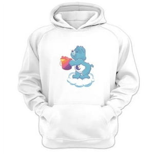 Genérico - Polerón Canguro Osos Cariñosos Blanco Talla L Unisex