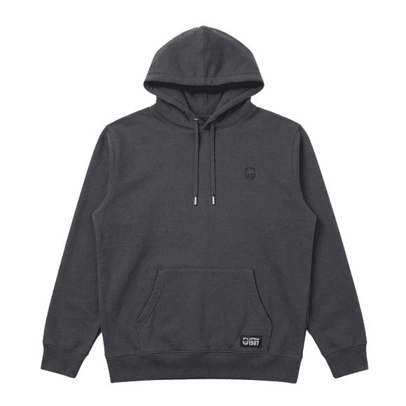 Polerón Hoodie Oversized Hombre Spitfire Grip State Gris
