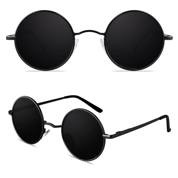 Gafas de Sol Cgid E01 Lennon Polarizadas Negras
