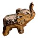 thumbnail image 2 of Figura decorativa elefante color cobre, 2 of 2