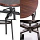 thumbnail image 5 of Pack 2 Piso De Bar Altura Regulable Nogal Café, 5 of 6