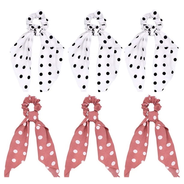 Bandas para el cabello, coleteros, coleteros, 2 en 1, accesorios vintage para mujeres y niñas