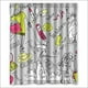 thumbnail image 1 of Cortina de ducha con diseño de la Torre Eiffel de París, juego de cortinas de baño con ganchos, tamaño 60 x 72 pulgadas, 1 of 3