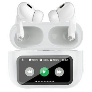 Tecnolab - Audífonos Bluetooth Con Pantalla Touch Blanco - Ps