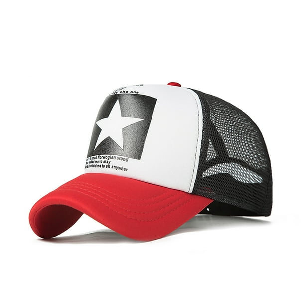 Pentagram Pattern Mesh Baseball Cap