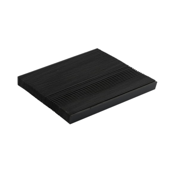 Cubierta de Acordeón de Máquina CNC Strusa de hasta 1,5 M Flexible Protección de Protección de Protección de Protección de La Máquina Del Aceite: Plie 13 cm