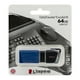 thumbnail image 1 of Pendrive Kingston Usb 3.2 64gb Exodia M Dtxm Color Azul, 1 of 3
