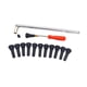 thumbnail image 3 of Kit De Herramientas De Cambio Rápido De Válvula De Neumático De 14 Piezas, Extractor De Vástago De Válvula Para Motocicleta, 3 of 5