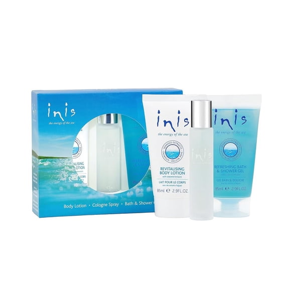 Set de regalo Inis the Energy of the Sea Trio con loción corporal y gel