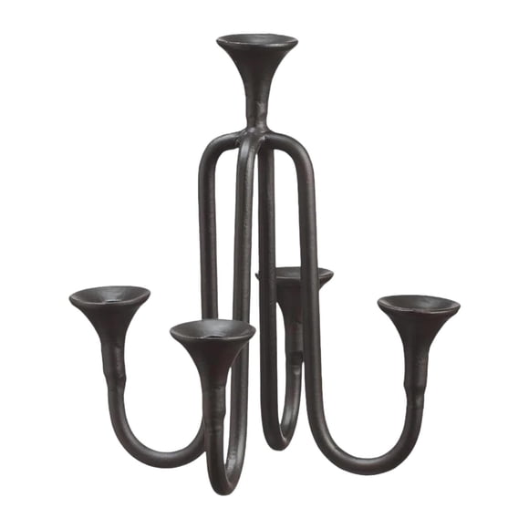 Candelabro Para La Parte Superior Del árbol De Navidad, Portavelas Para Estantes Festivos, Aniversario