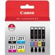 thumbnail image 3 of Cartucho de tinta compatible con Canon CLI-251 BK/CMY 4PK, 3 of 3