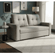 thumbnail image 1 of Sofá Cama Supreme Confortable 2 Plazas Lino Gris Claro Reclinable, 1 of 7
