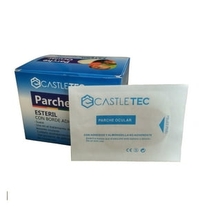 Castletec - Parche Ocular Infantil 50 Unidades Color Piel