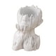 thumbnail image 4 of Macetero De Cabeza, Maceta De Resina Para Cara, Estatua De Jardín Novedosa, Maceteros De Cara, Macetas Blancas, 4 of 5