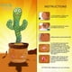 thumbnail image 3 of Juguete Emoin Cactus Bailarán Interactivo LED 32 cm, 3 of 3