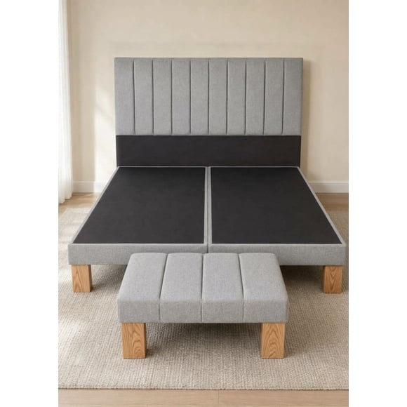 Cama Sencilla Lineal 2 Plazas / COLOR GRIS