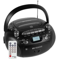 Reproductor De Casetes Cd Retekess Tr630
