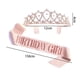 thumbnail image 2 of Tiaras de cumpleaños para niñas, coronas para cumpleaños de mujeres, tiara para reina de cumpleaños de mujeres con banda de cumpleañera, corona para niñas, tiaras y coronas para niñas, 2 of 5