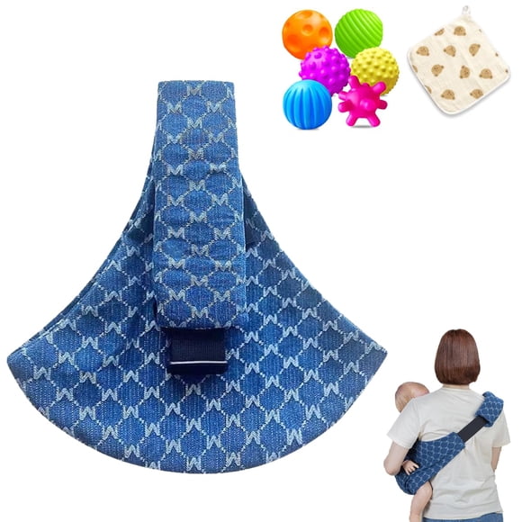 Portabebés tipo fular Sanilinwild ajustable y ergonómico 10-20 kg