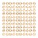 thumbnail image 5 of 100 Cuentas De Madera Con Forma De Cabeza De Mu?eca Sonriente Con Caras Para Manualidades De Ni?os Estilo C, 5 of 5