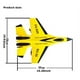 thumbnail image 3 of Avión Control Remoto Planeador Acrobático Teledirigido Su-35, 3 of 5