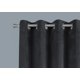 thumbnail image 3 of Panel de Cortina Monarch Specialties Terciopelo 241 cm Gris, 3 of 6