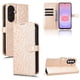 thumbnail image 1 of Funda Cartera Lunares Samsung Galaxy A37 5G con Tarjetero, Correa y Soporte Oro, 1 of 6