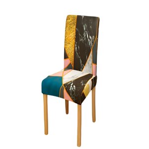 Genérico - Pack De 6 Fundas Para Silla Elasticadas Con Diseño Estampado F20