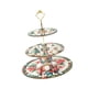 thumbnail image 2 of Elegante soporte navideño de 3 niveles para cupcakes, ideal para fiestas navideñas. También sirve para exhibir frutas, pasteles y repostería. Perfecto, 2 of 5