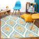 thumbnail image 2 of Alfombra Kashan King Azul 200x290, 2 of 5