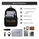 thumbnail image 3 of Mochila Urbana Escolar Juvenil Notebook Unisex, 3 of 10