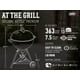 thumbnail image 5 of Hervidor de carbón Weber Original Kettle Premium de 22 pulgadas, color verde, 5 of 9
