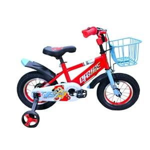 Vipnetwork - Bicicleta Aro 12 Infantil Cfbike Rojo/Celeste