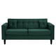 thumbnail image 1 of Sofa New Retro 3C Felpa 00 Verde Botella, 1 of 6