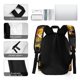 thumbnail image 5 of Bomberos-theme Backpack, Campus style schoolbag Bookbag with Adjustable Shoulder Straps And Large Zip Compartment, Unisex Travel Bags.42x30x15cm, 5 of 6