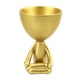 thumbnail image 3 of Jardinera Suculenta Meditación Decorativa Estatuilla Planta Maceta Florero Dorado, 3 of 5
