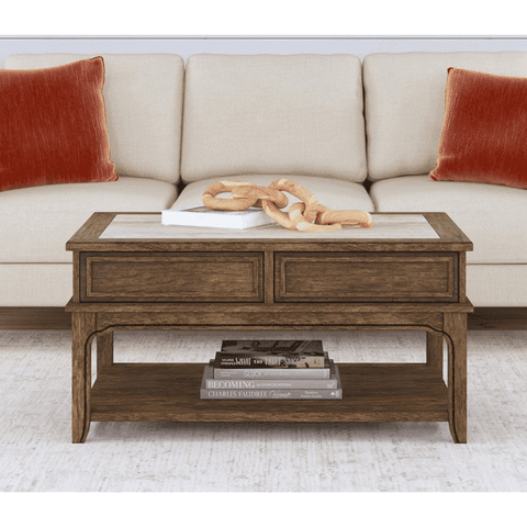 Muebles Santa Ana - Mesa Centro Arlington Sin Cajón Fija