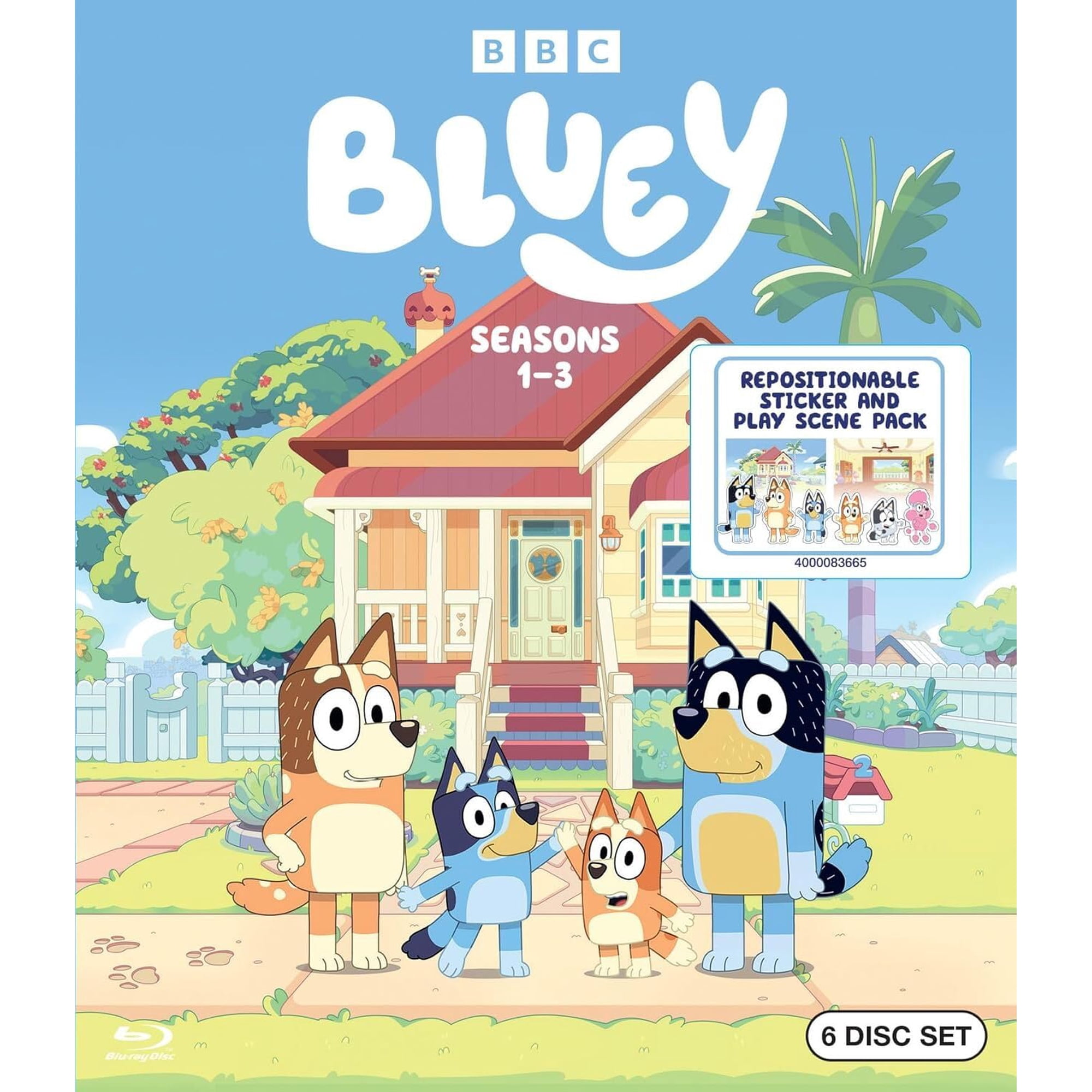 Bbc Studios - Blu-ray Bluey: Temporadas Uno Y Tres