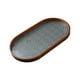 thumbnail image 1 of Bandeja Ovalada Madera y Vidrio, 1 of 3