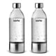 thumbnail image 1 of Botella reutilizable Aarke Extra PET de acero inoxidable de 800 ml, paquete de 2, 1 of 9