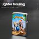 thumbnail image 4 of Zambezia-theme Copper Metal Lighter Shell, Premium Replacement Refillable Lighter Case with Durable Metal Construction, Compatible with Zippo and Most Standard Lighter Models, 4 of 6